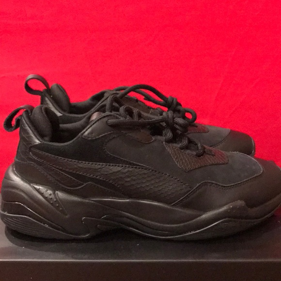 puma thunder desert womens red